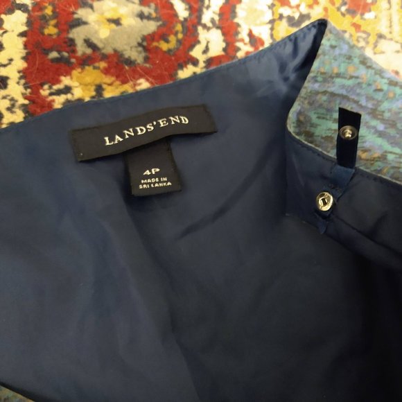 Land's End Dress in Teal Paisley - Picture 8 of 8